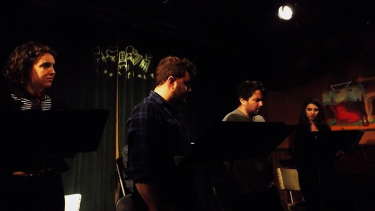 Savannah Frazier, Michael Coale Grey, Alex Brightman and Hillary Porter at 