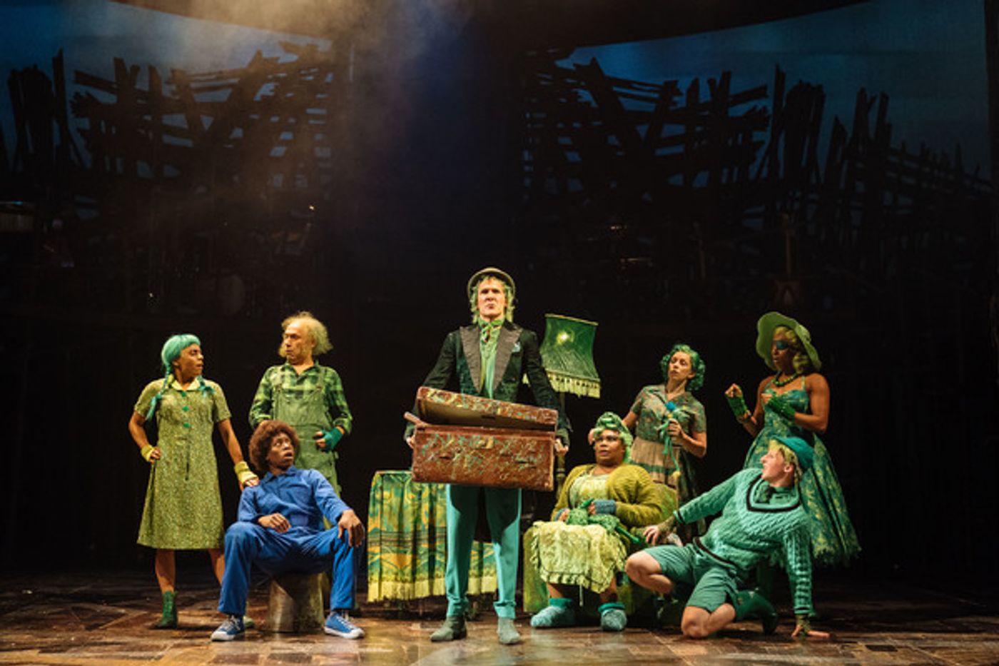 Photo Flash: First Look at Dr. Seuss' THE LORAX at The Old Vic Theatre  Image
