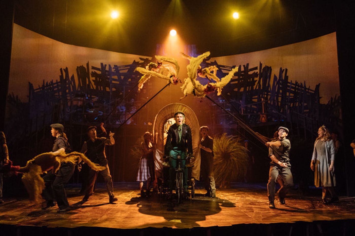 Photo Flash: First Look at Dr. Seuss' THE LORAX at The Old Vic Theatre  Image