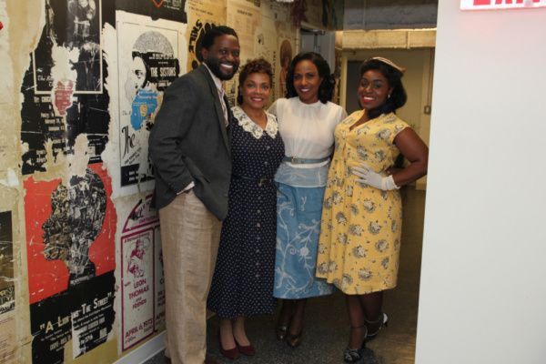 Warner Miller, Denise Burse, Pauletta Pearson Washington and Maechi Aharanwa
 Photo