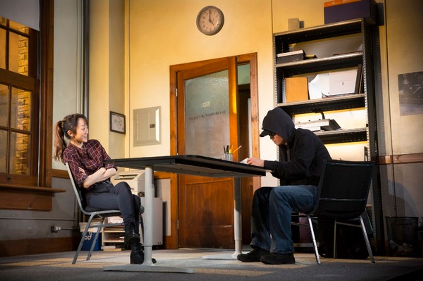 Photo Flash: First Look at OFFICE HOUR at The Public Theater  Image