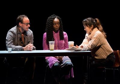 Greg Keller, Adeola Role, and Sue Jean Kim Photo
