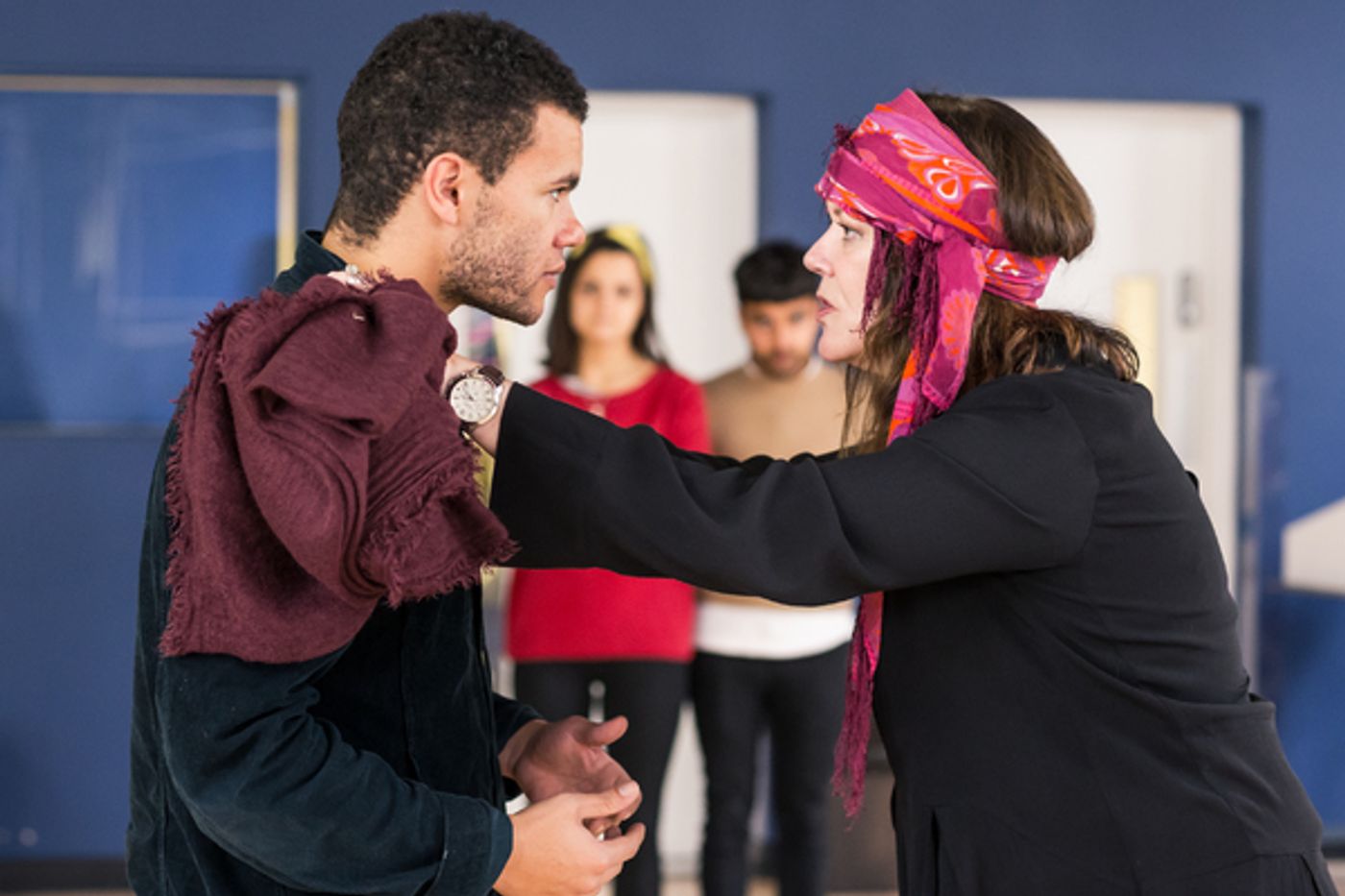 Photo Flash: In Rehearsal with Josie Lawrence and More for MOTHER COURAGE AND HER CHILDREN at Southwark Playhouse Photo Flash: In Rehearsal with Josie Lawrence and More for MOTHER COURAGE AND HER CHILDREN at Southwark Playhouse Image