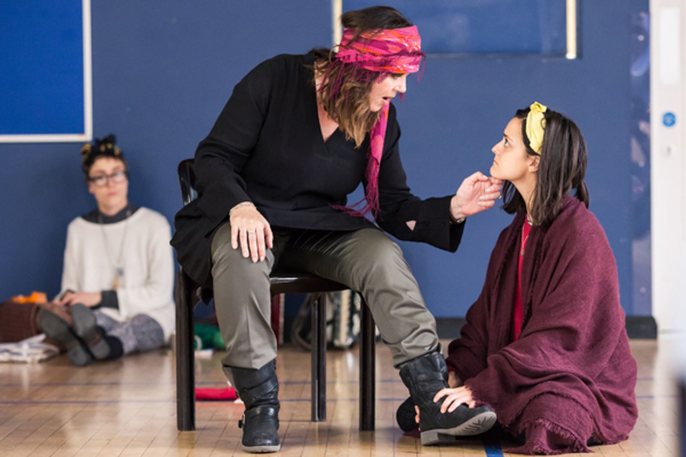 Photo Flash: In Rehearsal with Josie Lawrence and More for MOTHER COURAGE AND HER CHILDREN at Southwark Playhouse Photo Flash: In Rehearsal with Josie Lawrence and More for MOTHER COURAGE AND HER CHILDREN at Southwark Playhouse Image