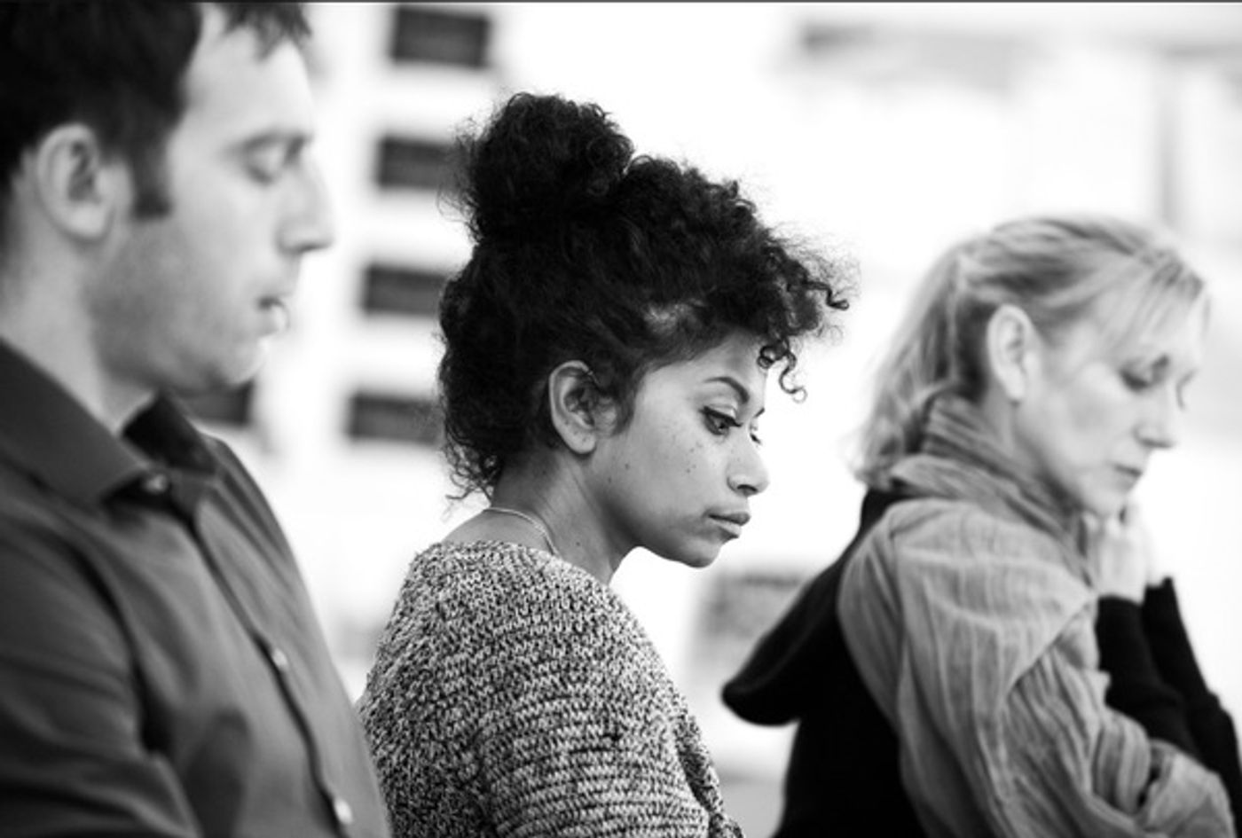 Photo Flash: In Rehearsal for Rajiv Joseph's DESCRIBE THE NIGHT at Atlantic Theater Company  Image