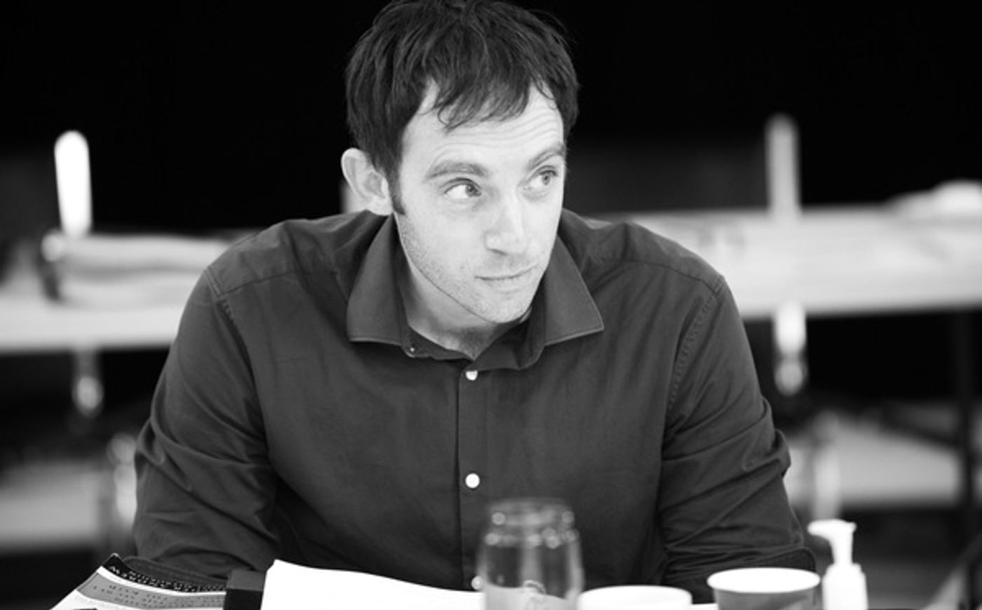 Photo Flash: In Rehearsal for Rajiv Joseph's DESCRIBE THE NIGHT at Atlantic Theater Company  Image