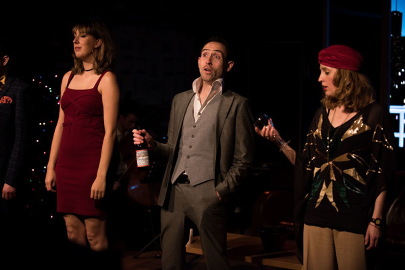 Photo Flash: First Look at WHEN MIDNIGHT STRIKES at The Drayton Arms Theatre Photo Flash: First Look at WHEN MIDNIGHT STRIKES at The Drayton Arms Theatre Image