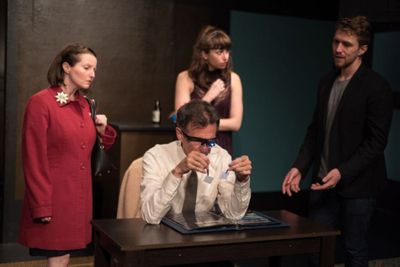 The company: Kurt Bardele, Michael Vincent Carrera, Jake Lipman, Derek Long, and Emil Photo