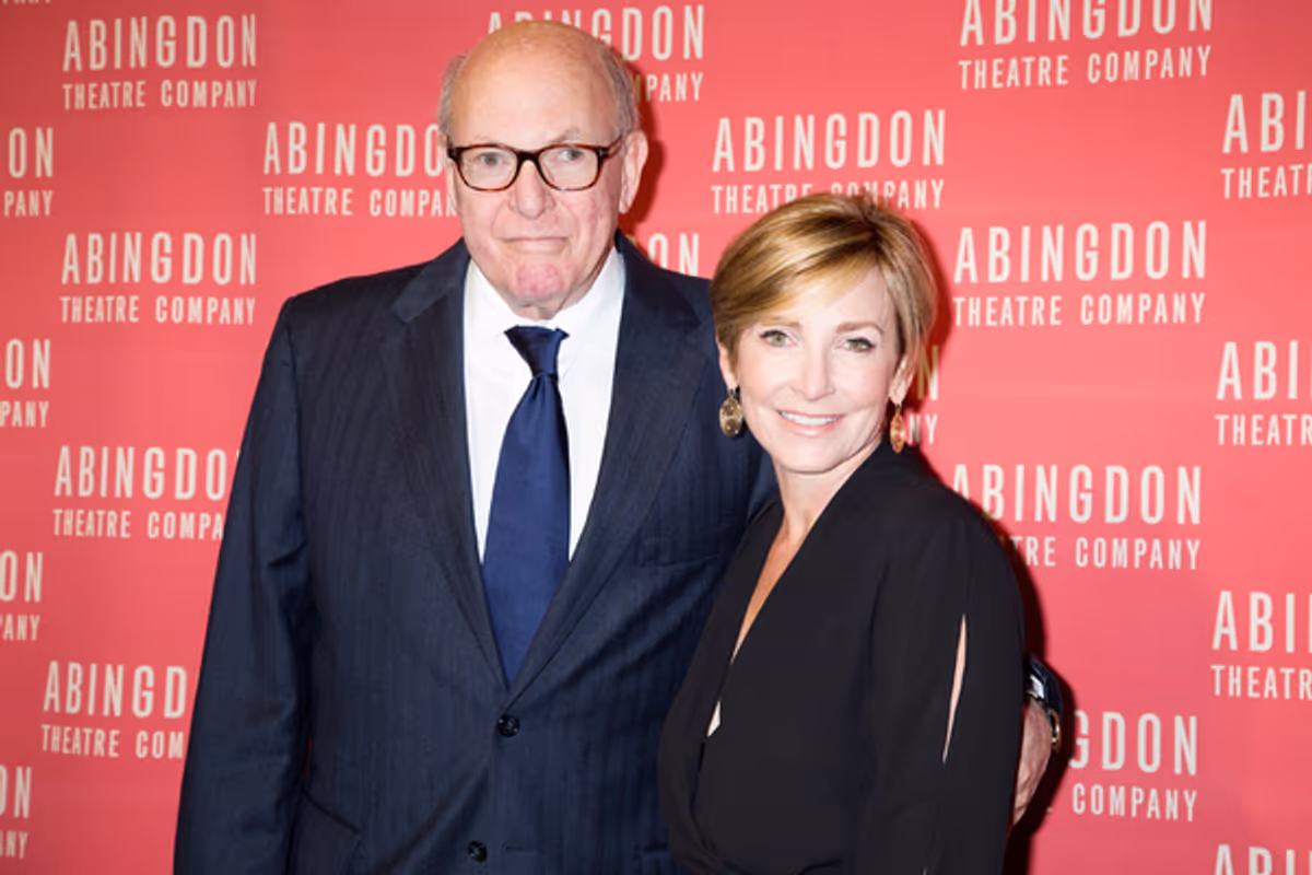 Gerald Holtzman, Stacy Holtzman at The Stars Go 'Round the Red Carpet for Abingdon Theatre Company's 25th Anniversary Gala