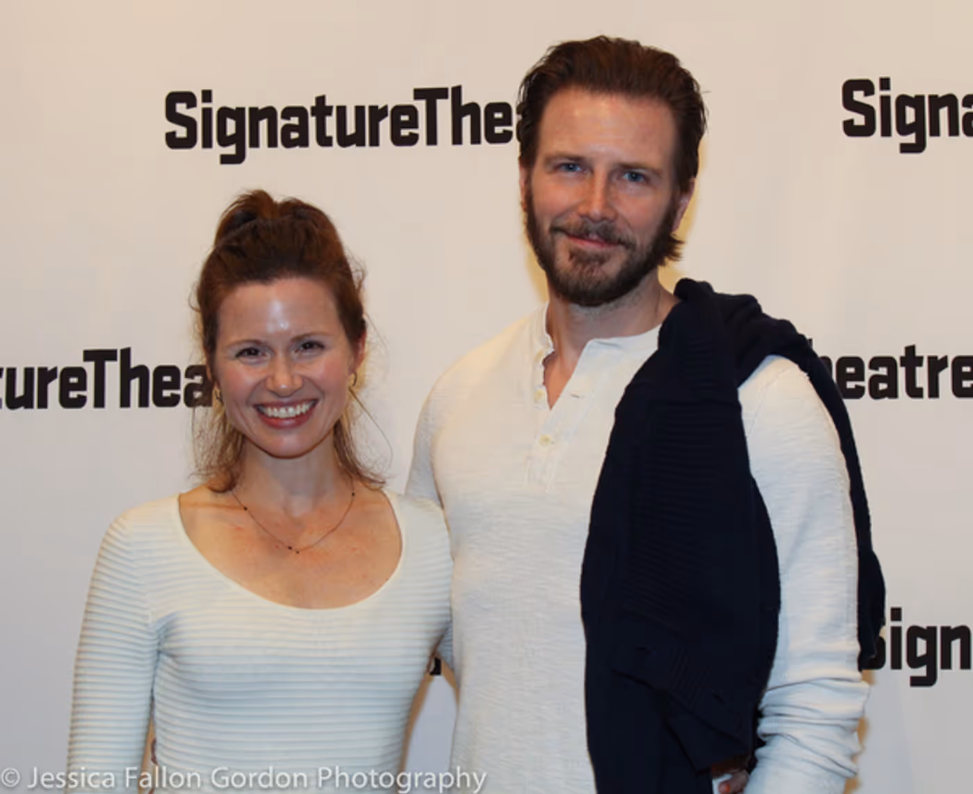 Photo Coverage: Signature Theatre Celebrates Opening Night of JESUS HOPPED THE A TRAIN  Image