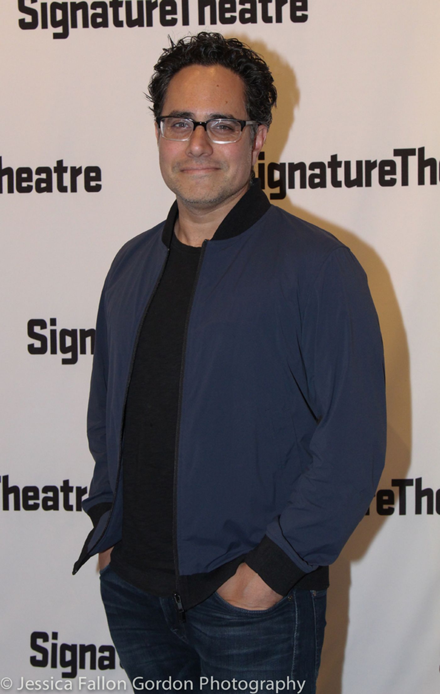 Photo Coverage: Signature Theatre Celebrates Opening Night of JESUS HOPPED THE A TRAIN  Image