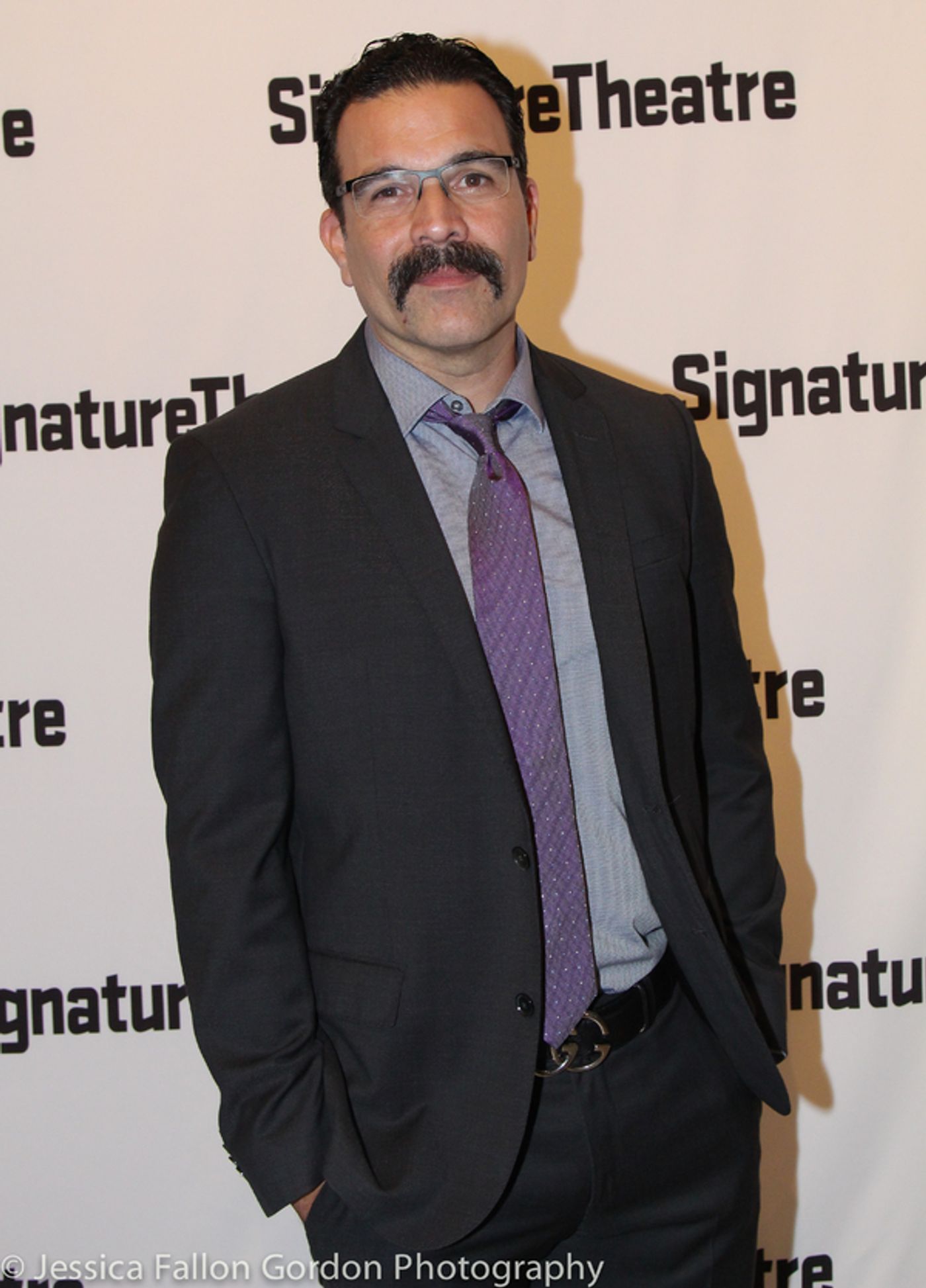 Photo Coverage: Signature Theatre Celebrates Opening Night of JESUS HOPPED THE A TRAIN  Image