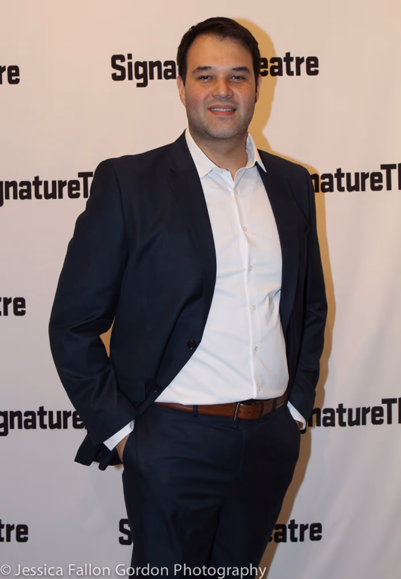Photo Coverage: Signature Theatre Celebrates Opening Night of JESUS HOPPED THE A TRAIN  Image