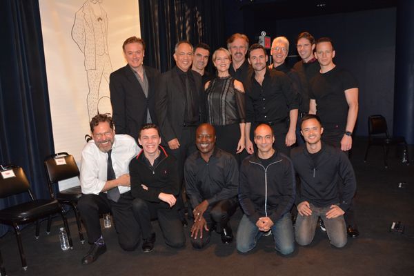 David Staller, Mark Shanahan, Thom Sesma, Dan Domingues, Rebecca Luker, George Dvorsk Photo