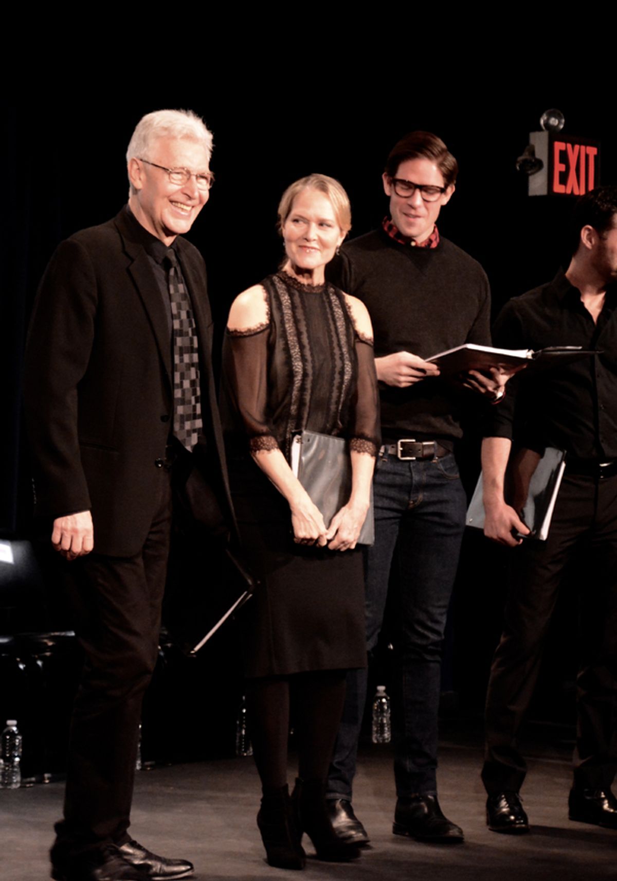 Tony Sheldon, Rebecca Luker and Frank C. DiLella at 