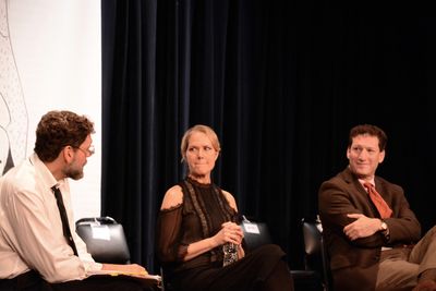 David Staller, Rebecca Luker and Andrew M. Flescher Photo