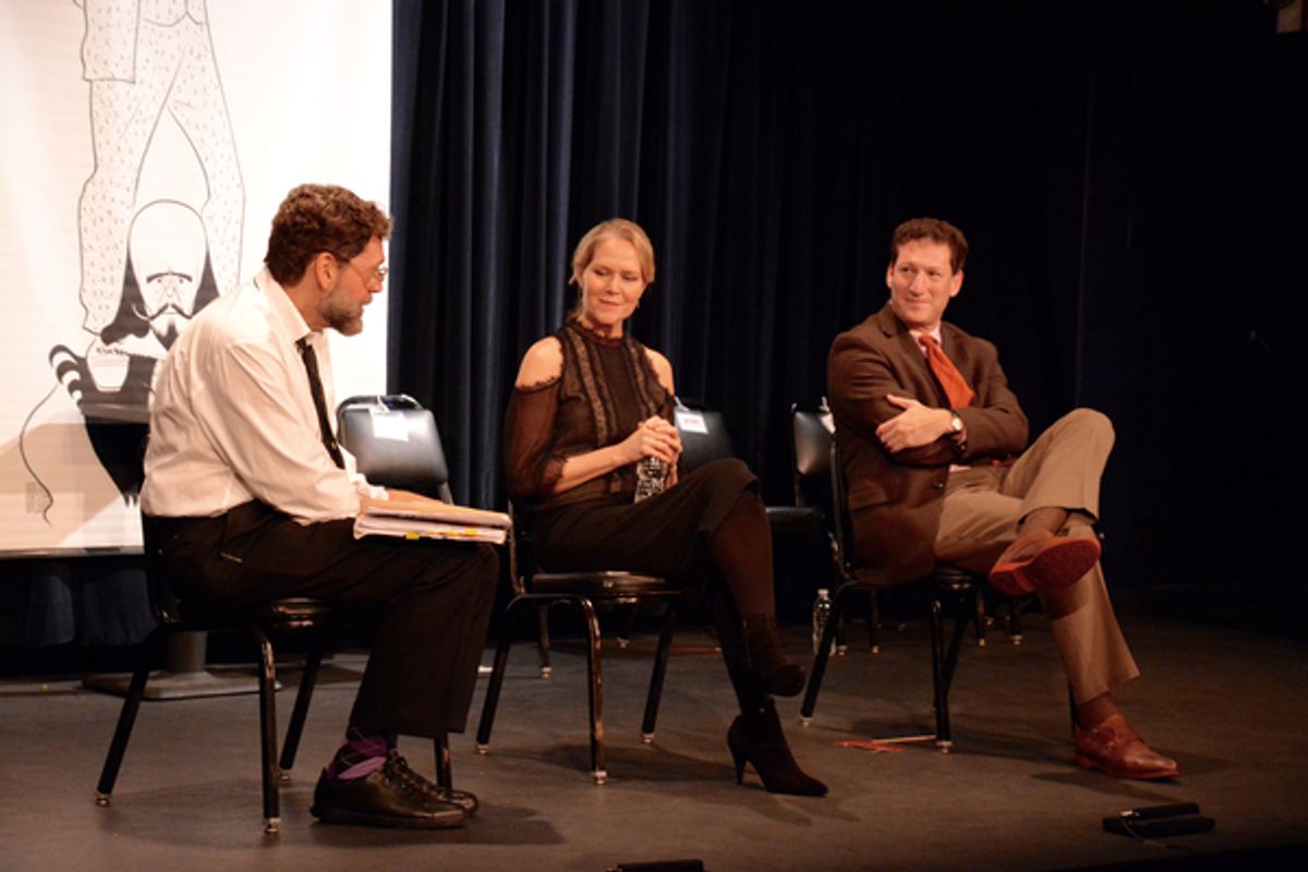 David Staller, Rebecca Luker and Andrew M. Flescher at 