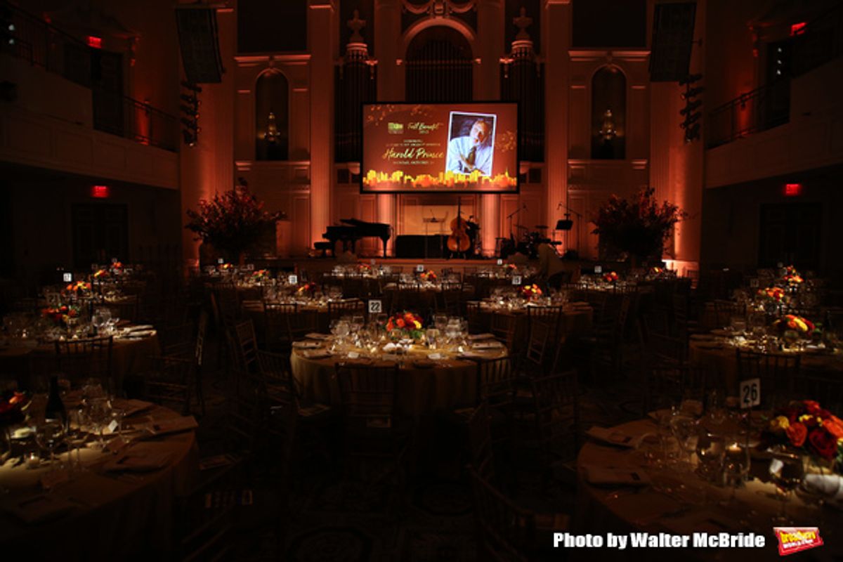 2017 Manhattan Theatre Club Fall Benefit honoring Hal Prince at 