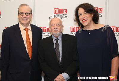 Barry Grove, Hal Prince and Lynne Meadow  Photo