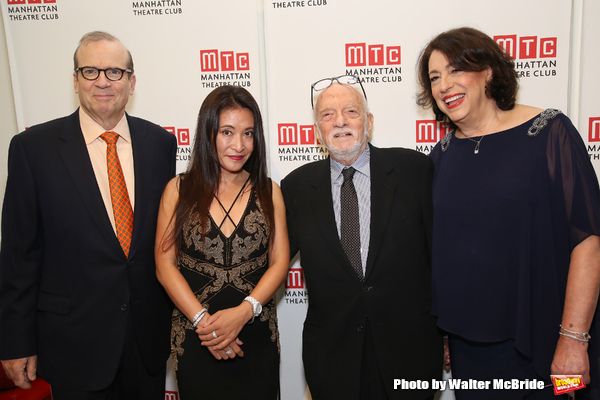 Barry Grove, Kumiko Yoshii, Hal Prince and Lynne Meadow  Photo
