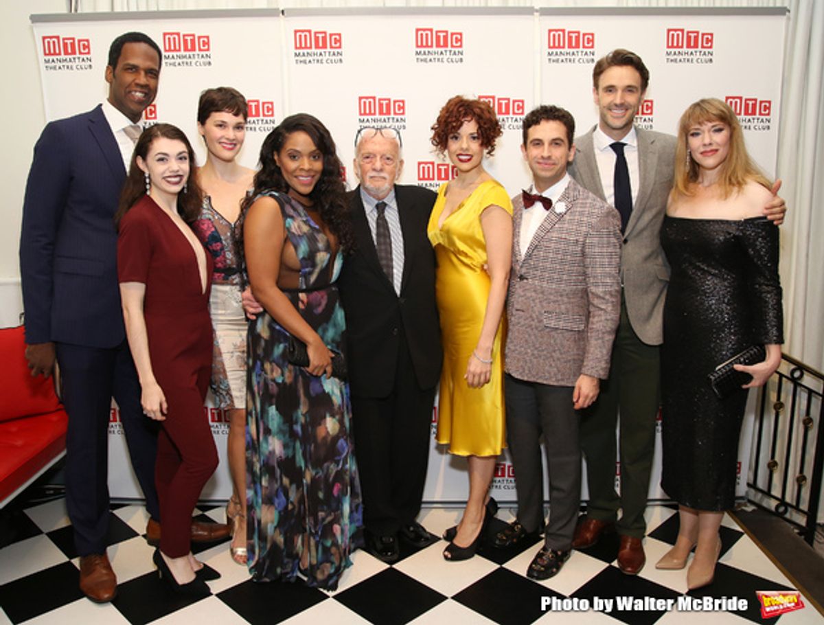 Quinten Oliver Lee, Kaley Ann Vorhees, Bryonha Marie Parham, Hal Prince, Janet Dacal, Brandon Uranowitz, Michael Xavier and Emily Skinner  at 