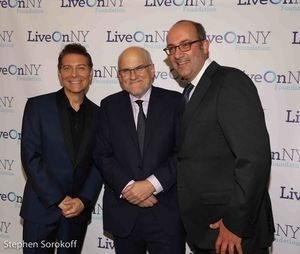 Michael Feinstein, Lee Perlman, Sandy Florman Photo