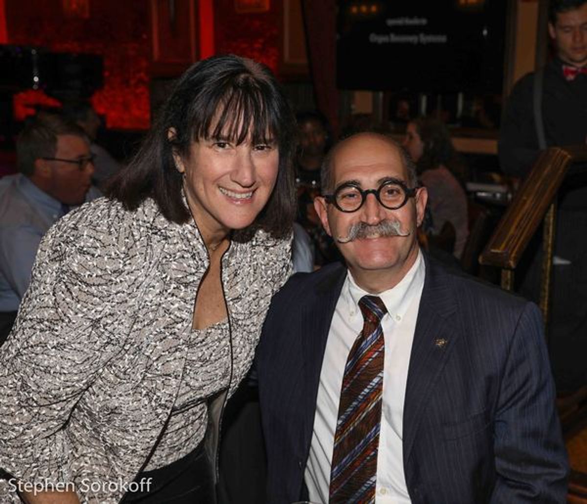 Heidi Evans & Dr. Lloyd Ratner at 