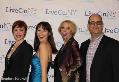 Carole J. Bufford, Alex Getlin, Julie Halston, Brand Oscar Photo