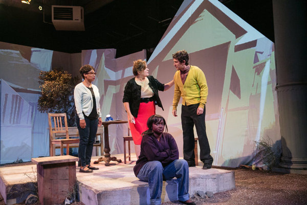 Leshay Tomlinson, Johanna McKay, Niketa Calame and Ian Alda at 