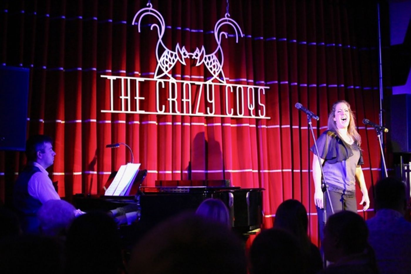 Exclusive Photo Flash: Daniel and Laura Curtis Return to Live at Zedel with WHEN THE CURTAIN FALLS  Image