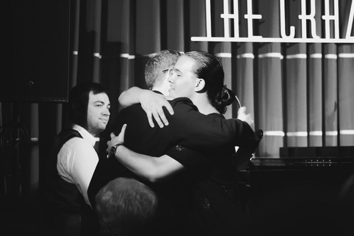 Cleve September and Daniel Curtis at 