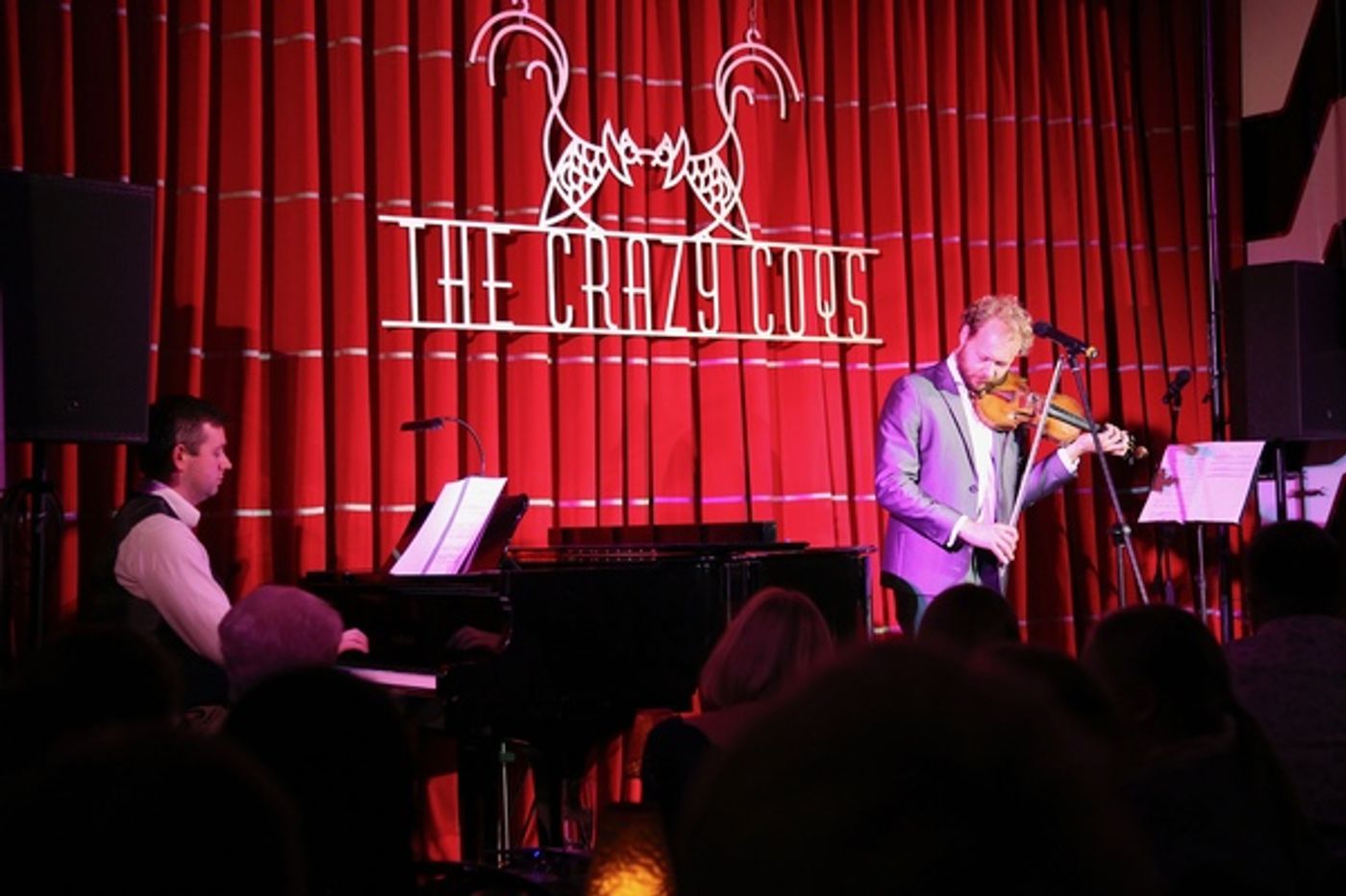 Exclusive Photo Flash: Daniel and Laura Curtis Return to Live at Zedel with WHEN THE CURTAIN FALLS  Image