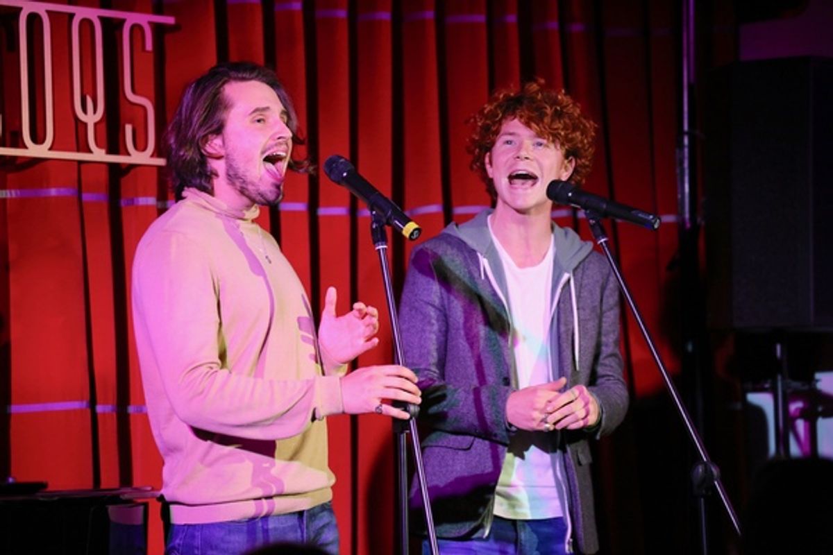 Joshua Lewindon and Blake Patrick Anderson at 