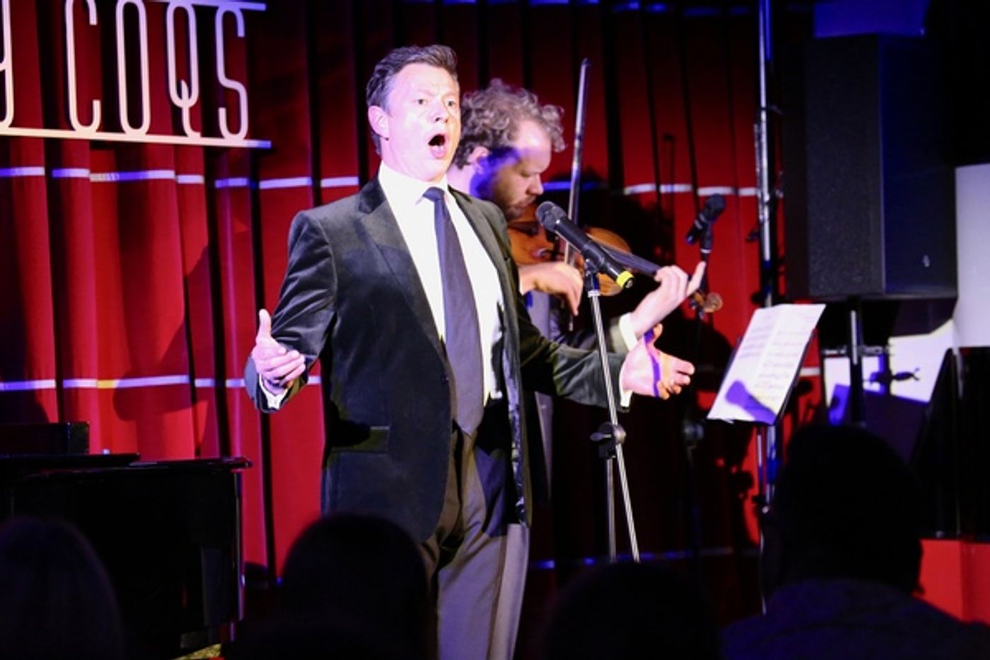 Exclusive Photo Flash: Daniel and Laura Curtis Return to Live at Zedel with WHEN THE CURTAIN FALLS  Image