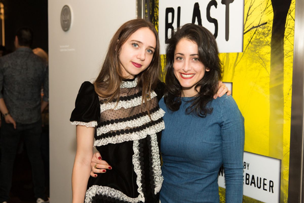 Playwright Zoe Kazan and director Lila Neugebauer at 