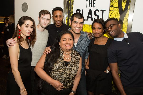 The Cast of AFTER THE BLAST â€“ Cristin Milioti, Will Connolly, David Pegram, Te Photo