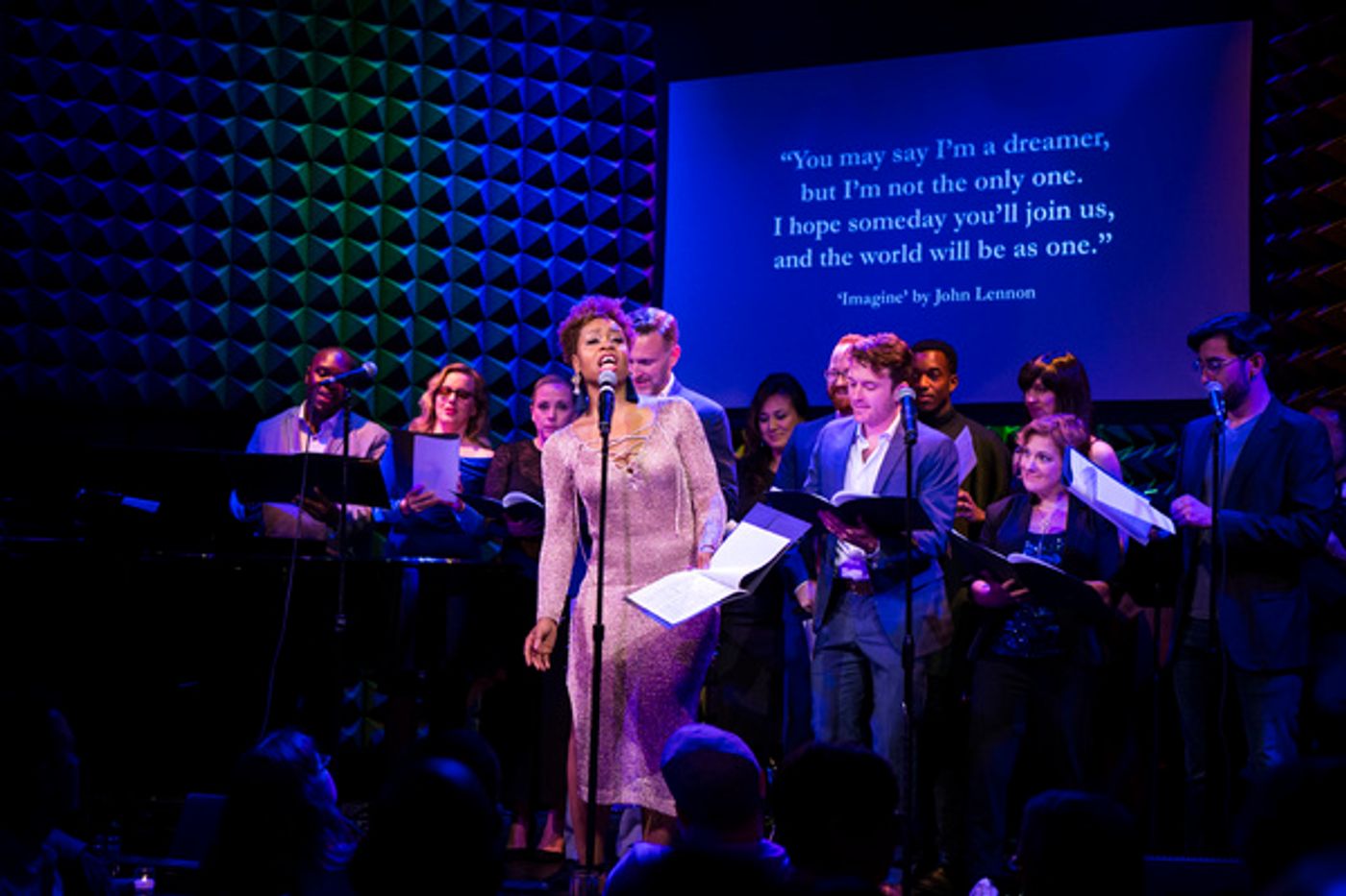 Photo Flash: Lena Hall, Tamika Lawrence, Kate Mulgrew, Alice Ripley and More Take Part in 10th Annual LIVING FOR TODAY Concert  Image