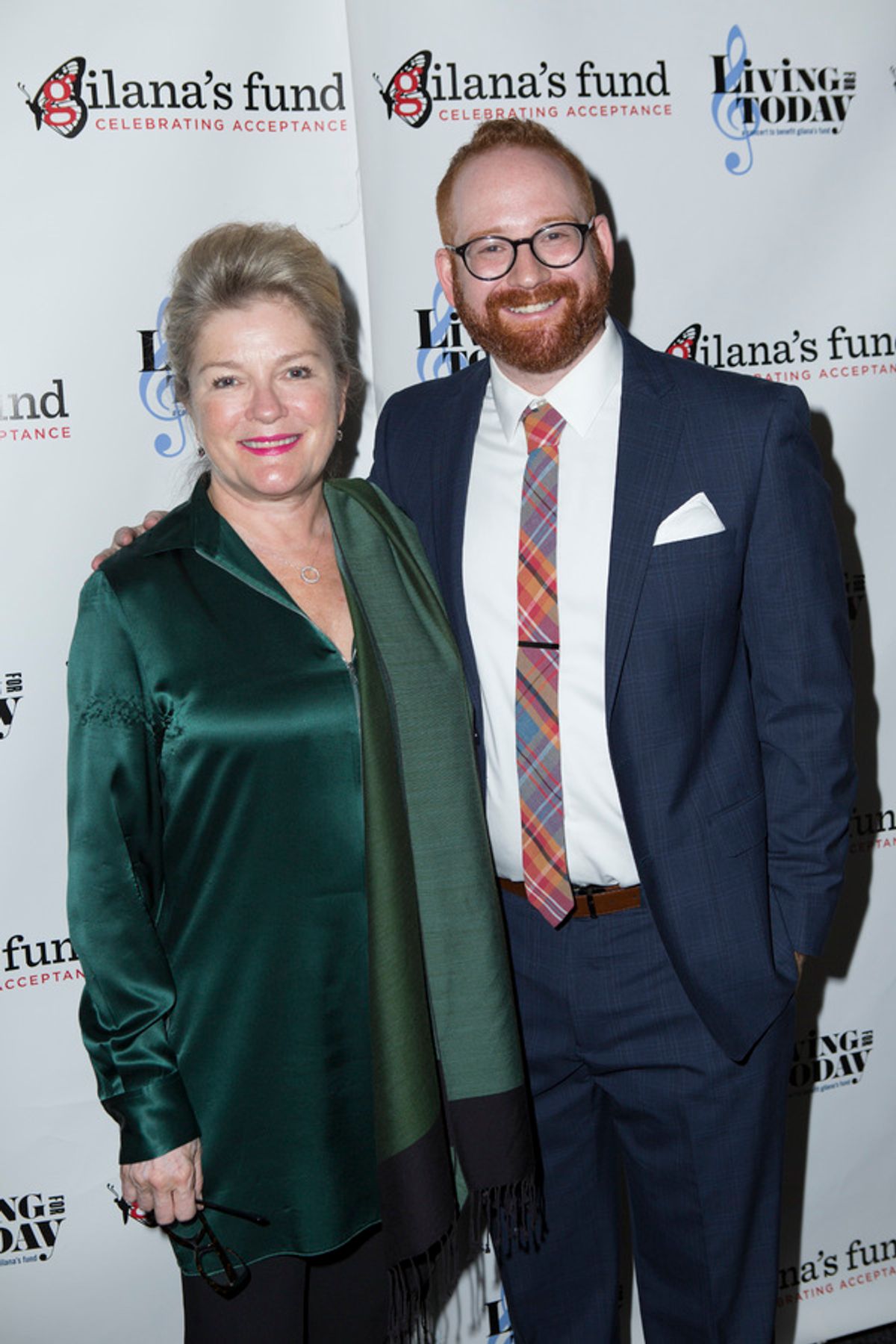 Kate Mulgrew and David Alpert  at 