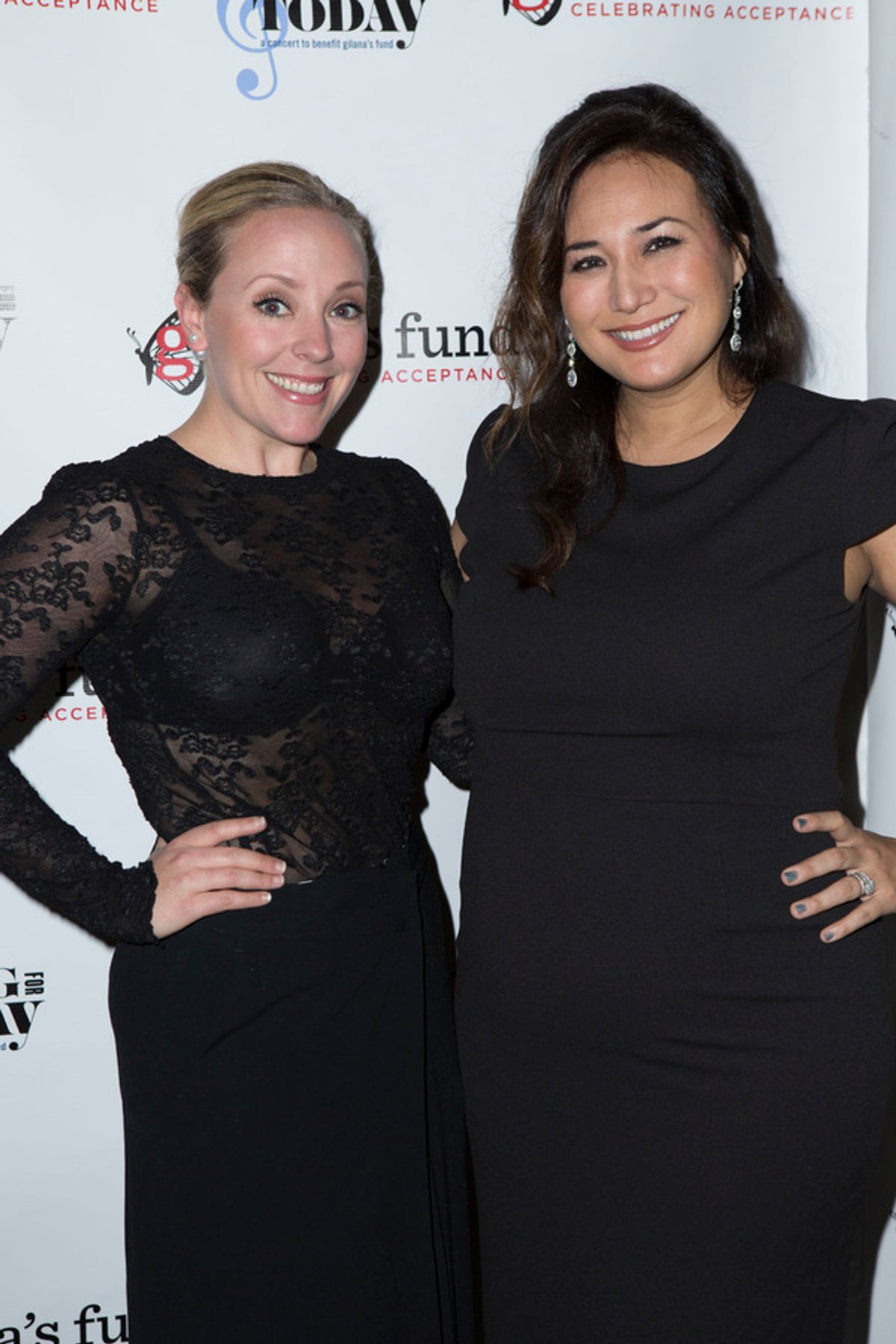 Tracy McDowell and Anne Fraser Thomas at 