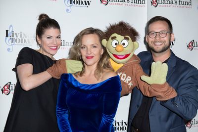 Kerri Brackin, Alice Ripley, Nicky and Jed Resnick Photo