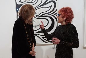 Gloria Steinem and Judy Chicago @ BroadwayWorld Gloria Steinem and Judy Chicago Photo