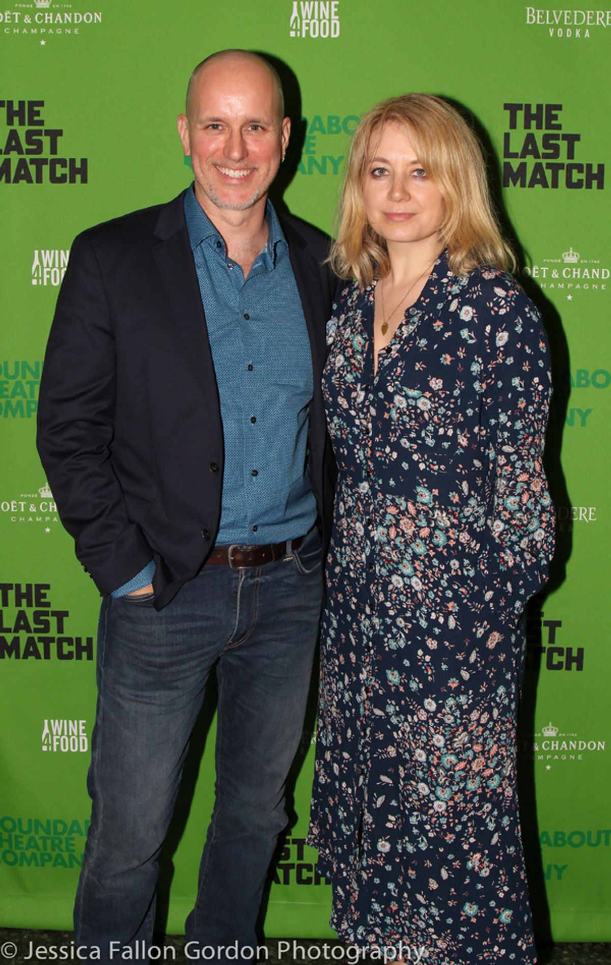 Kelly AuCoin and Jennifer Mudge at 