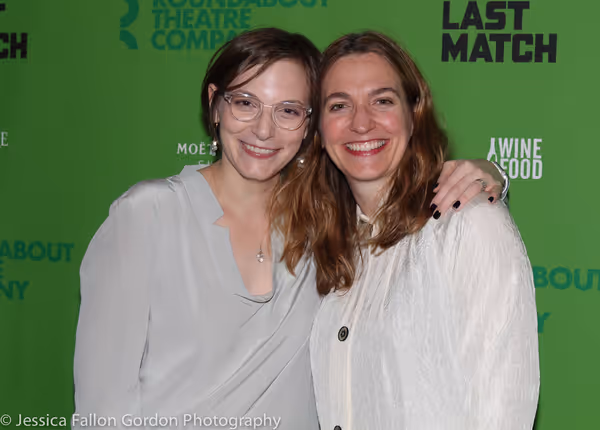 Anna Ziegler and Gaye Taylor Upchurch Photo