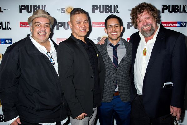 Luis Alfaro, Chay Yew, Jacob G. Padron, Oskar Eustis Photo