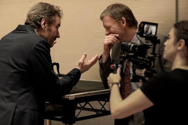 Bryan Cranston, Douglas Henshall, and Julie Rocque Photo