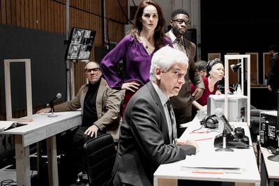Michelle Dockery, Patrick Poletti, Charles Babalola, and Paksie Vernon Photo