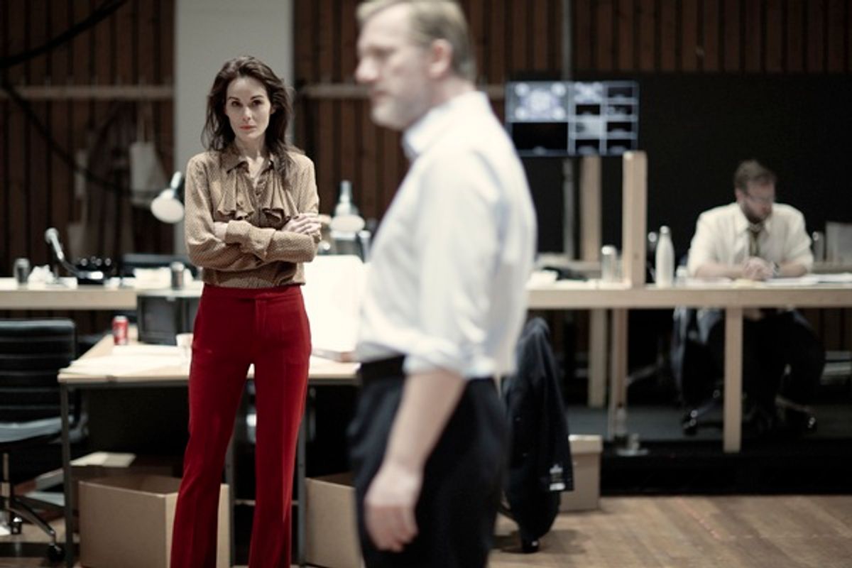 Michelle Dockery and Douglas Henshall at 