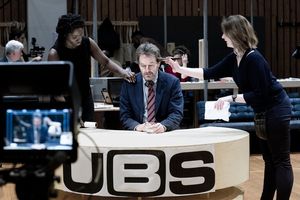 Rebecca Omogbehin, Bryan Cranston, and Beverley Longhurst Photo