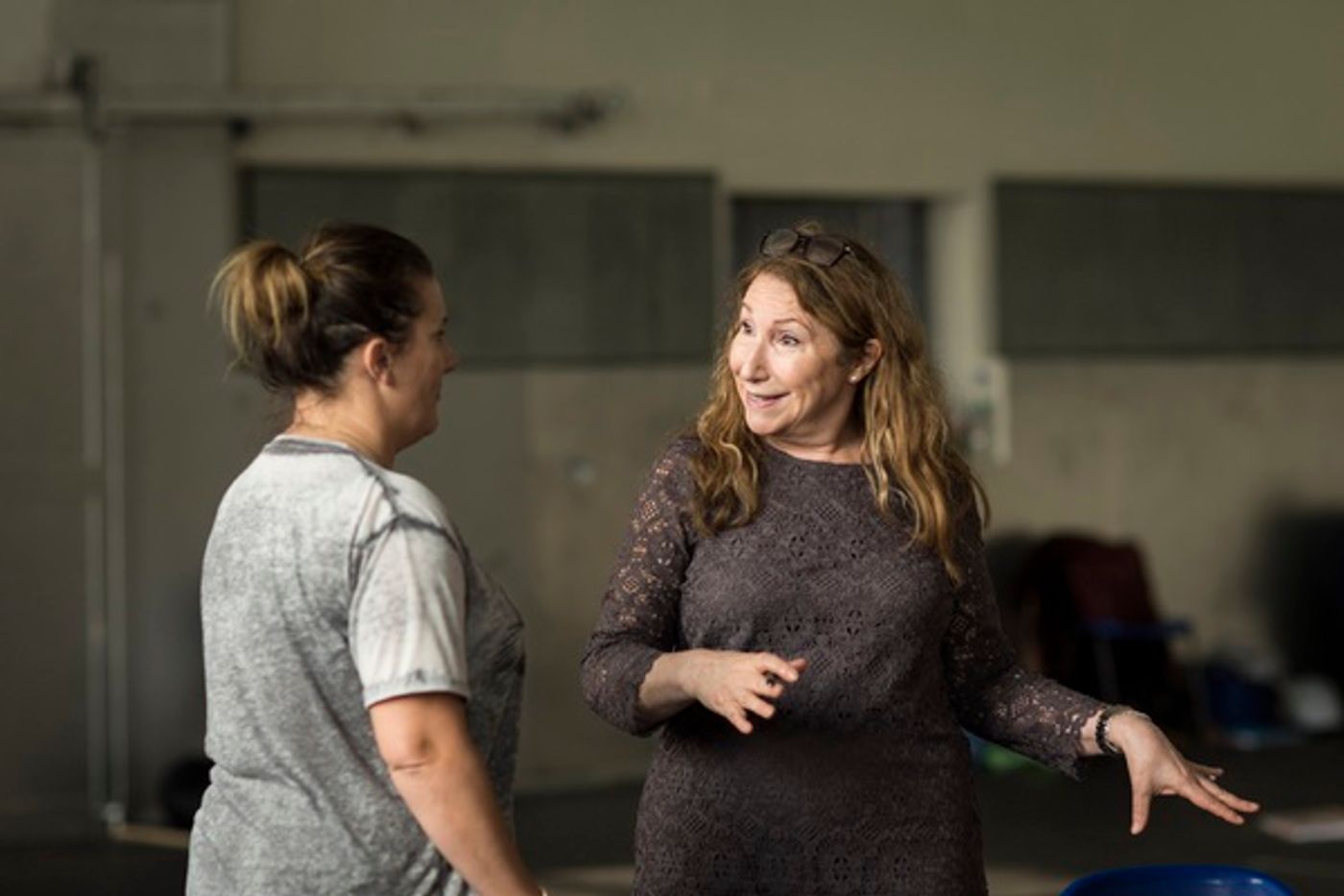 Photo Flash: Freddie Flintoff, Sam Bailey and Natasha Hamilton in Rehearsal for FAT FRIENDS THE MUSICAL  Image