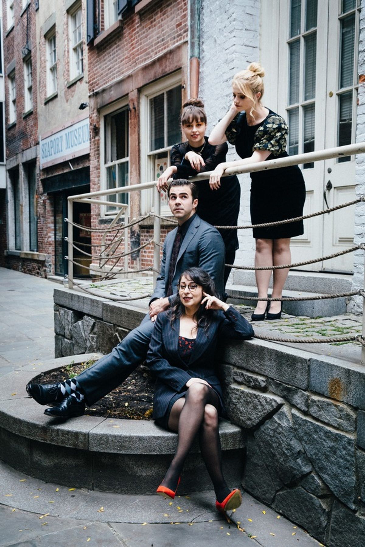 Tamara Geisler, Gregory Jensen, Olivia Nice, Eliza Shea at 